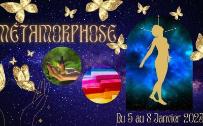 Stage “Métamorphose” – Du 5 au 8 Janvier 2023